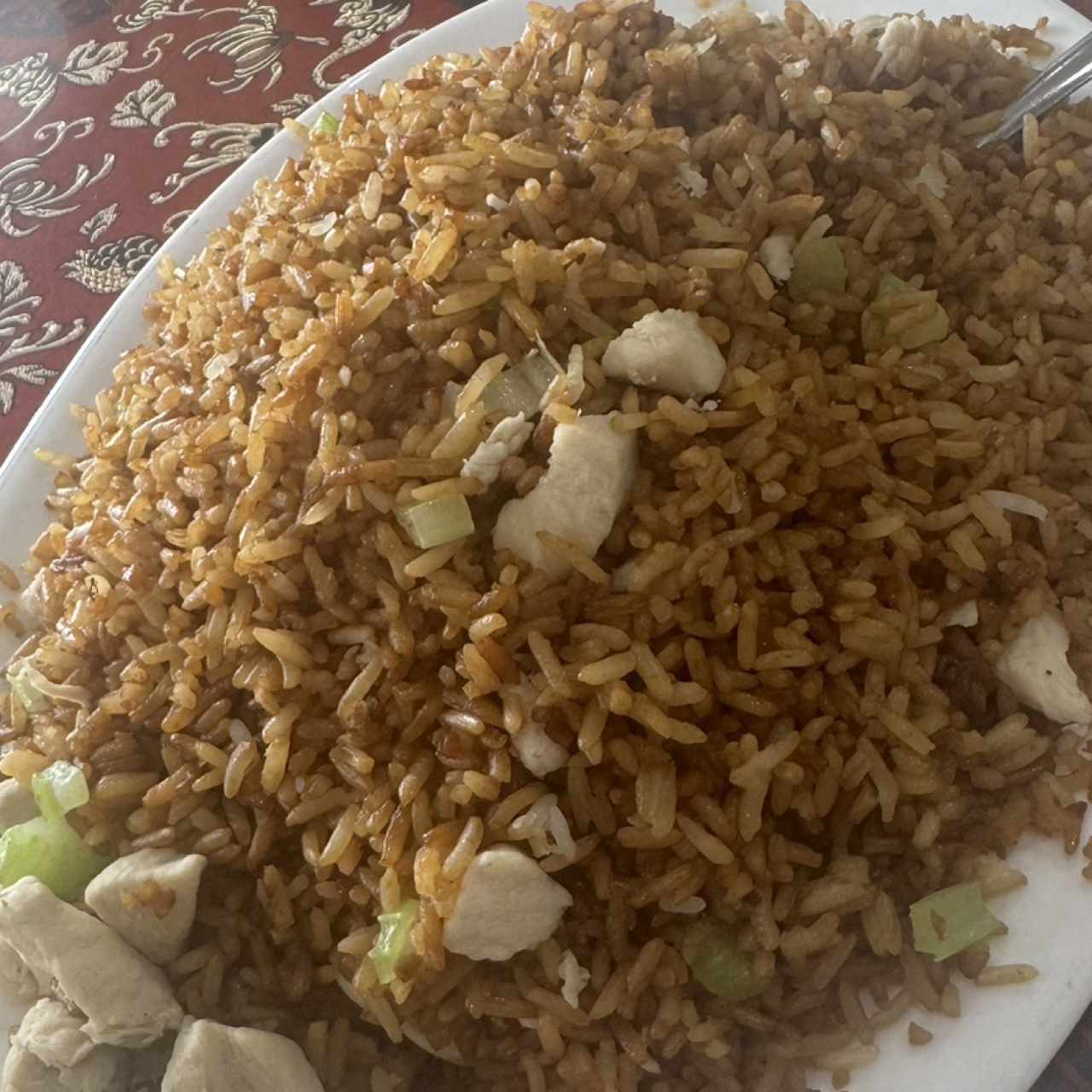 Arroz Frito de Pollo