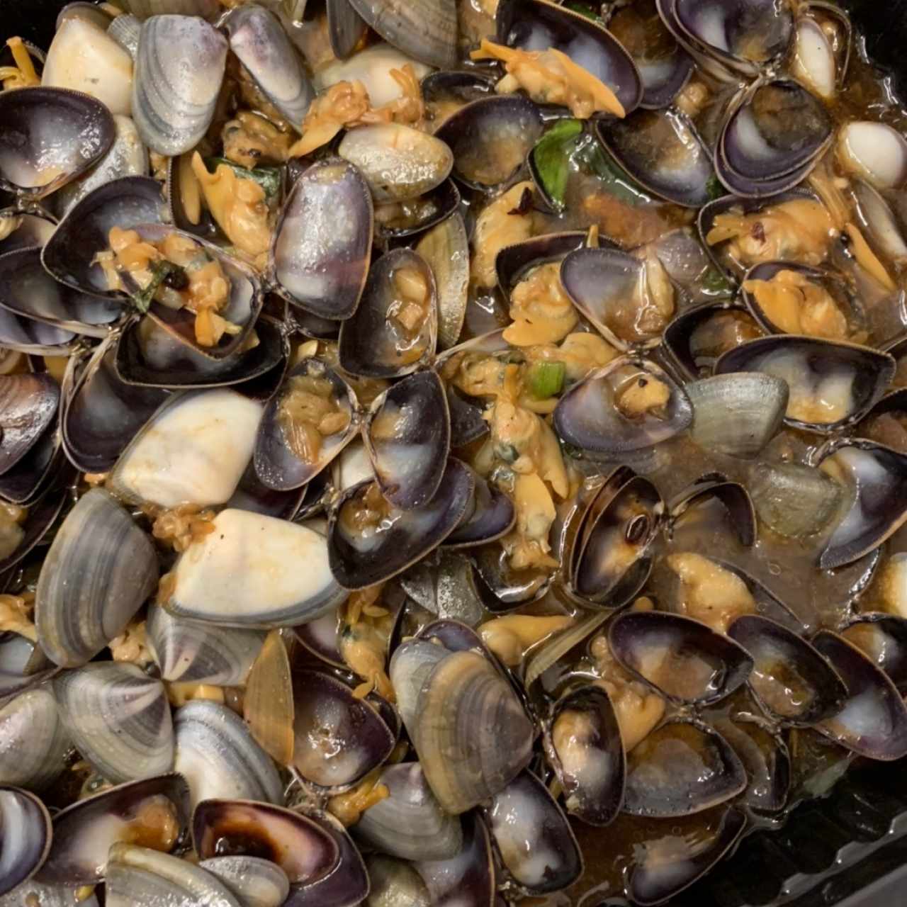 Almeja de Salsa Frijoles Negro
