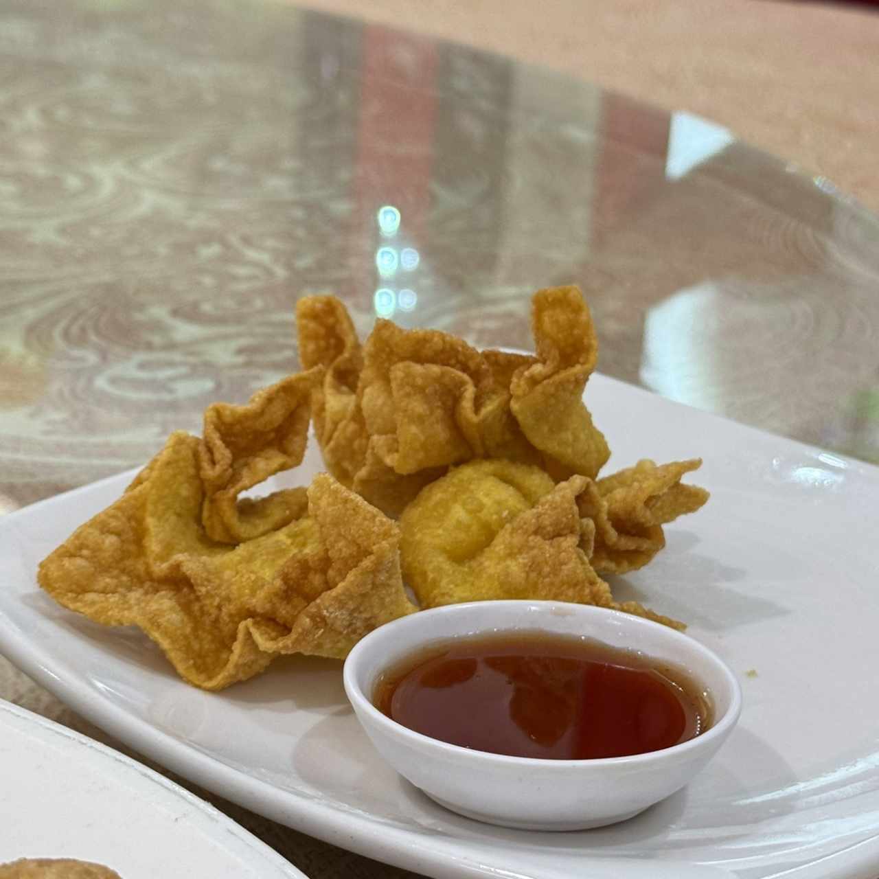 Wanton Frito Relleno de Camarón