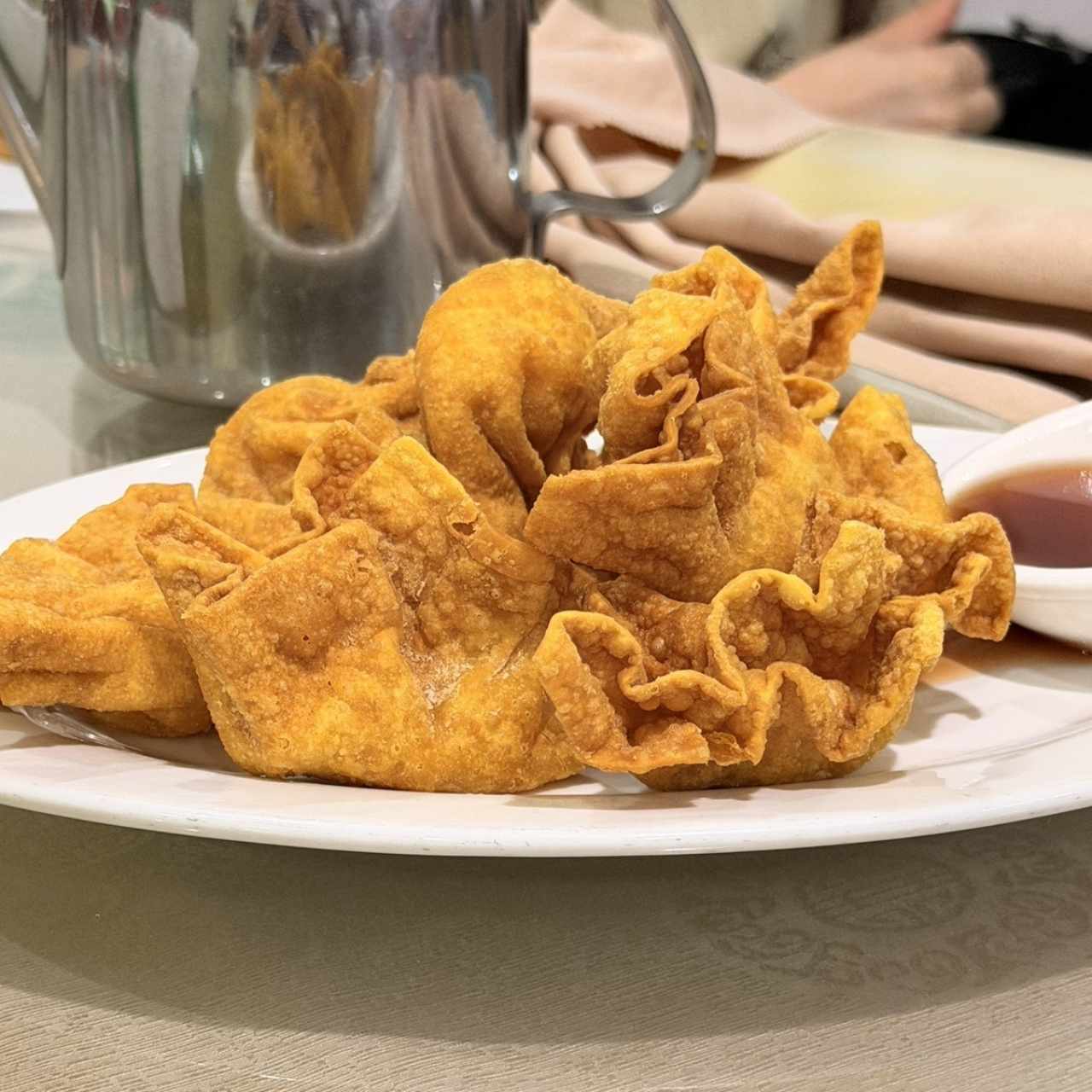 Wanton Frito Relleno de Camarón