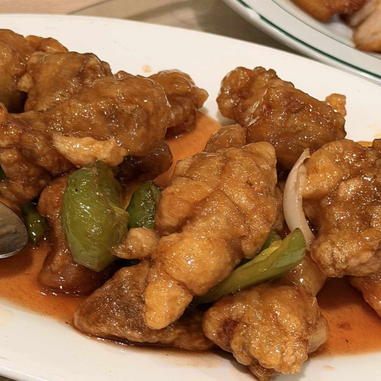 Pollo agridulce
