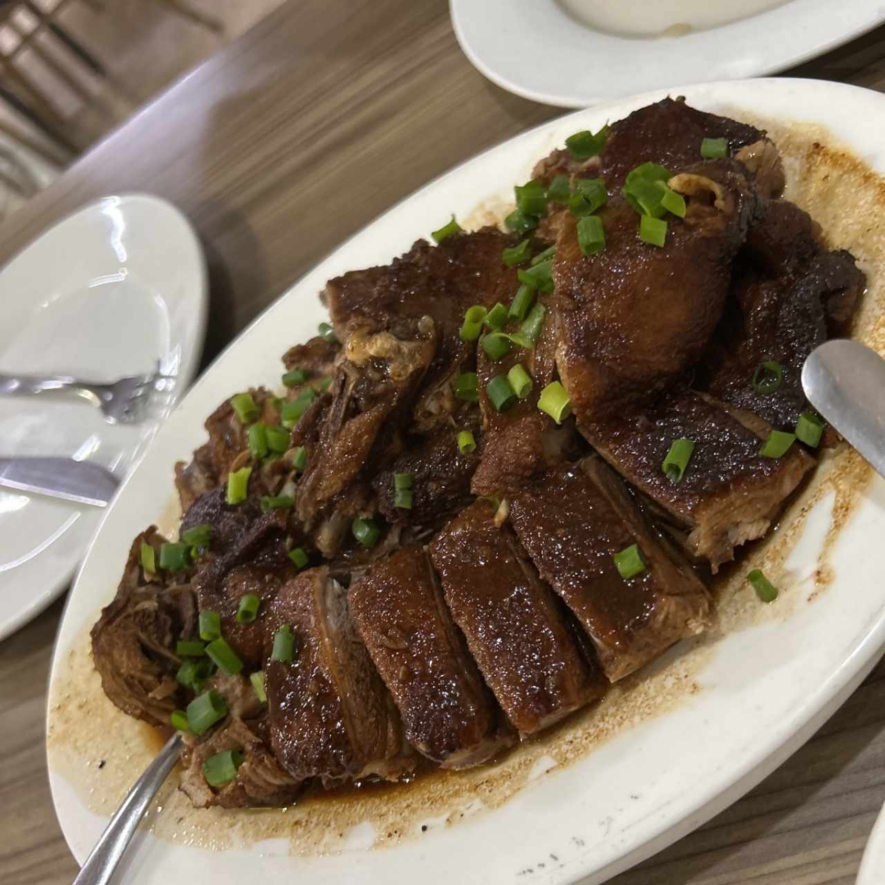 Pato asado