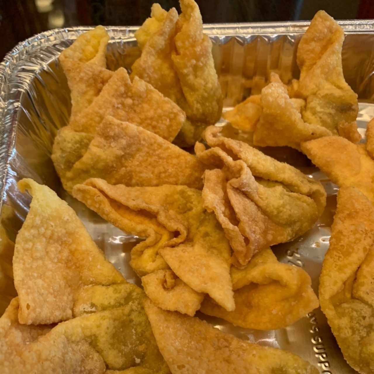 Wanton Frito Relleno de Puerco Asado