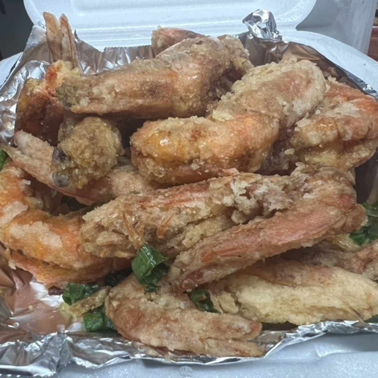 Mariscos - Langostino Frito Salteado