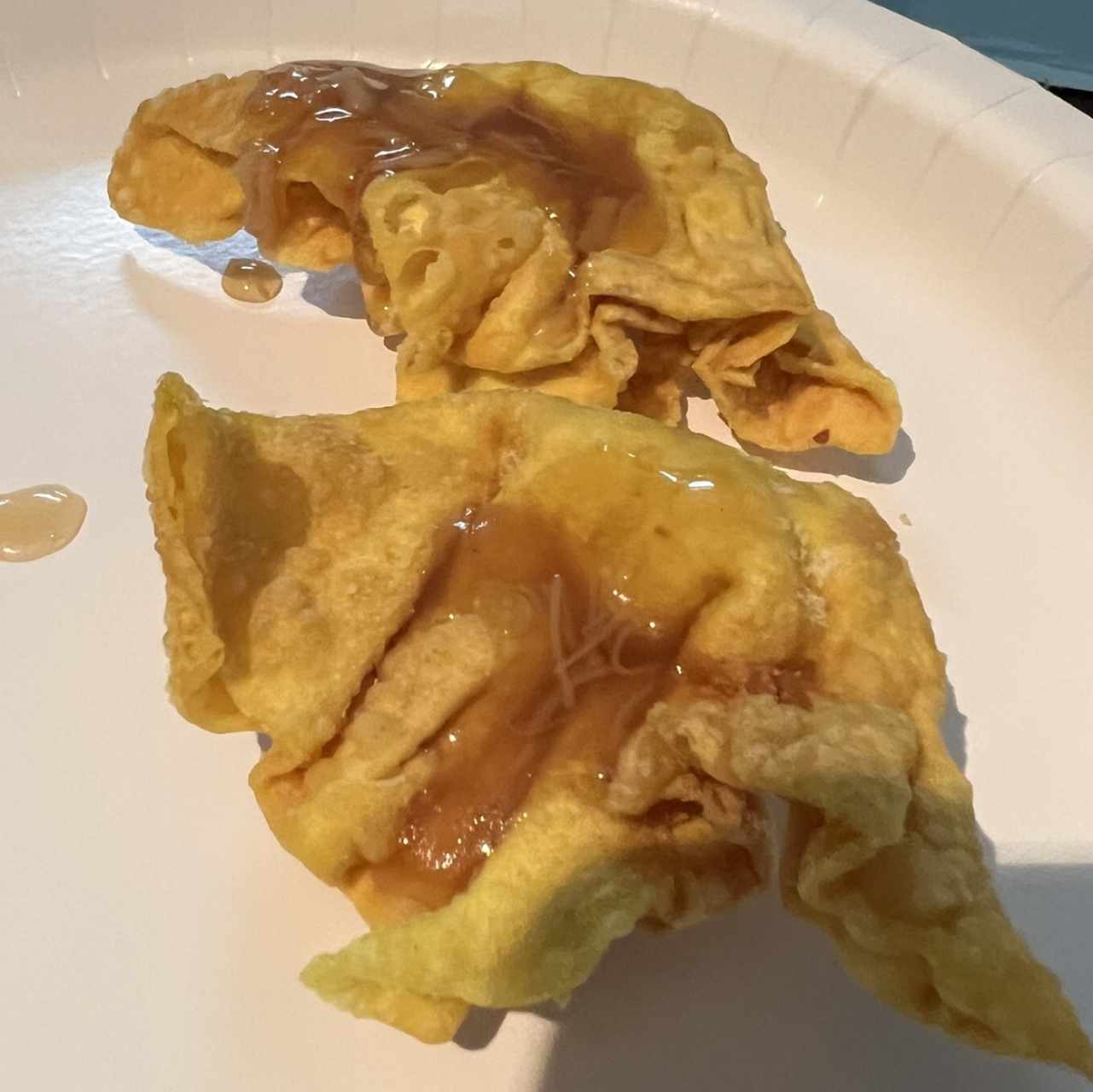 Wanton Frito Relleno de Camarón