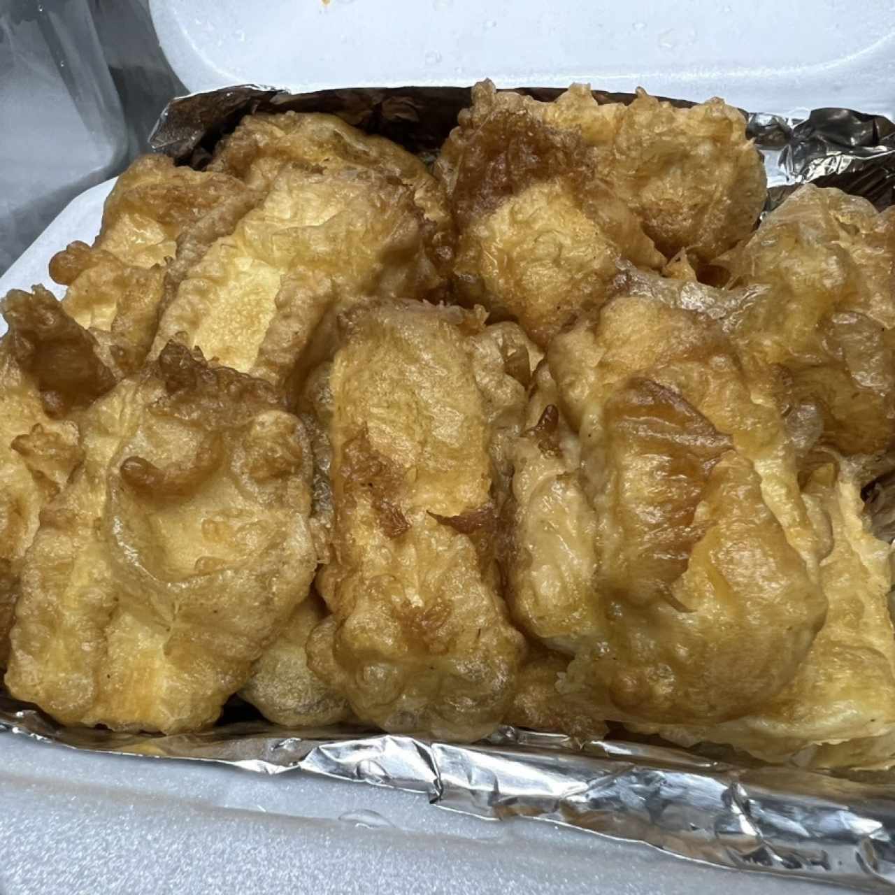 Tofu Frito Honsiu Relleno