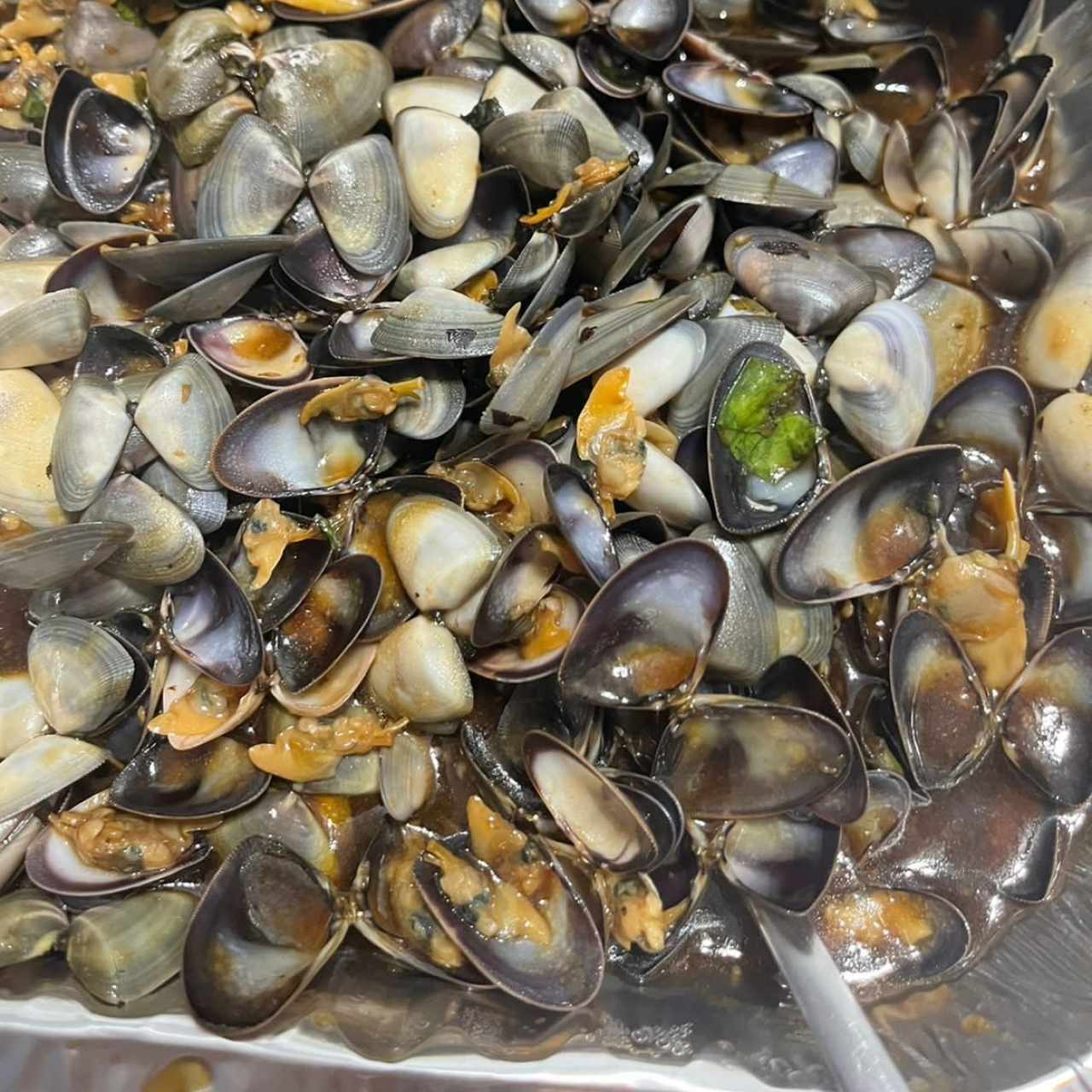 Almeja de Salsa Frijoles Negro