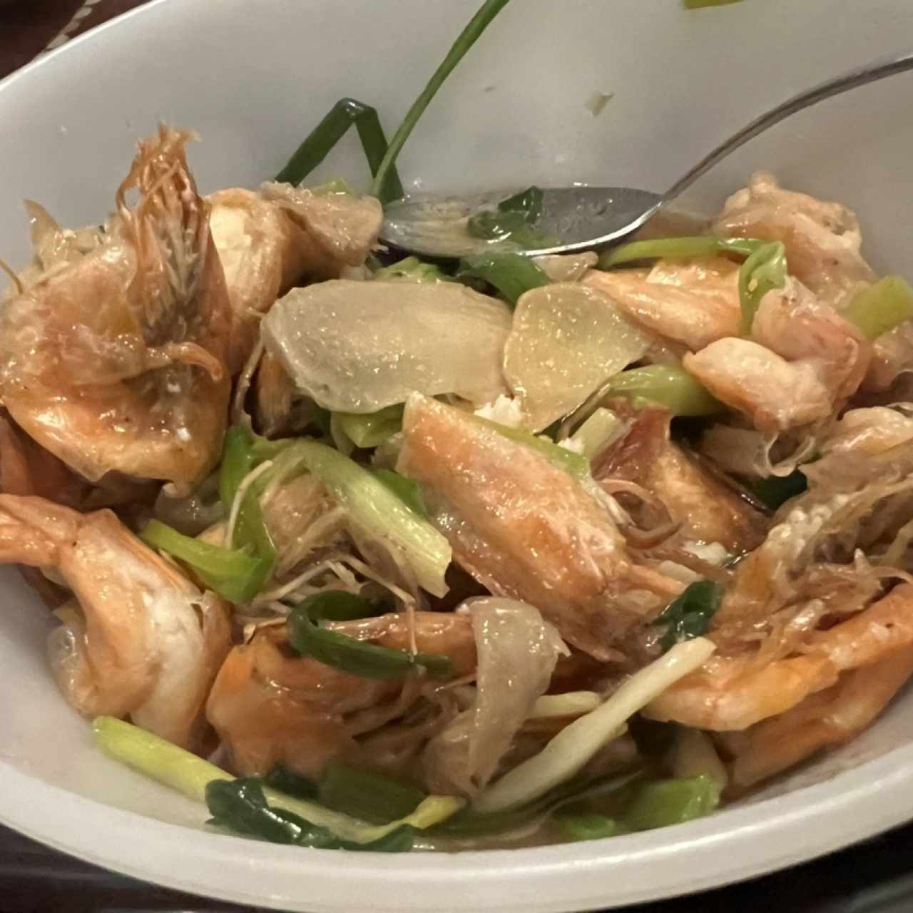 Langostino Frito Salteado sin Cáscara