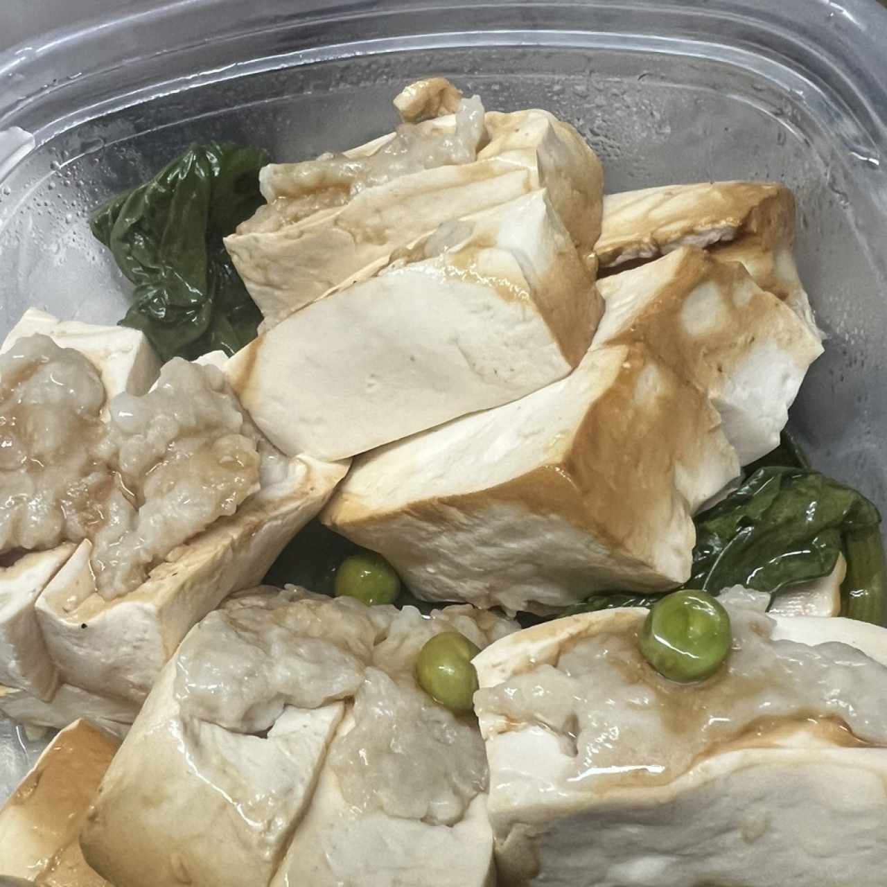 Tofu Frito Honsiu Relleno