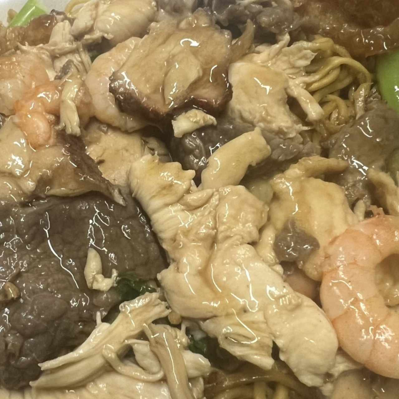 Chow Mien Combinación Estilo Chino