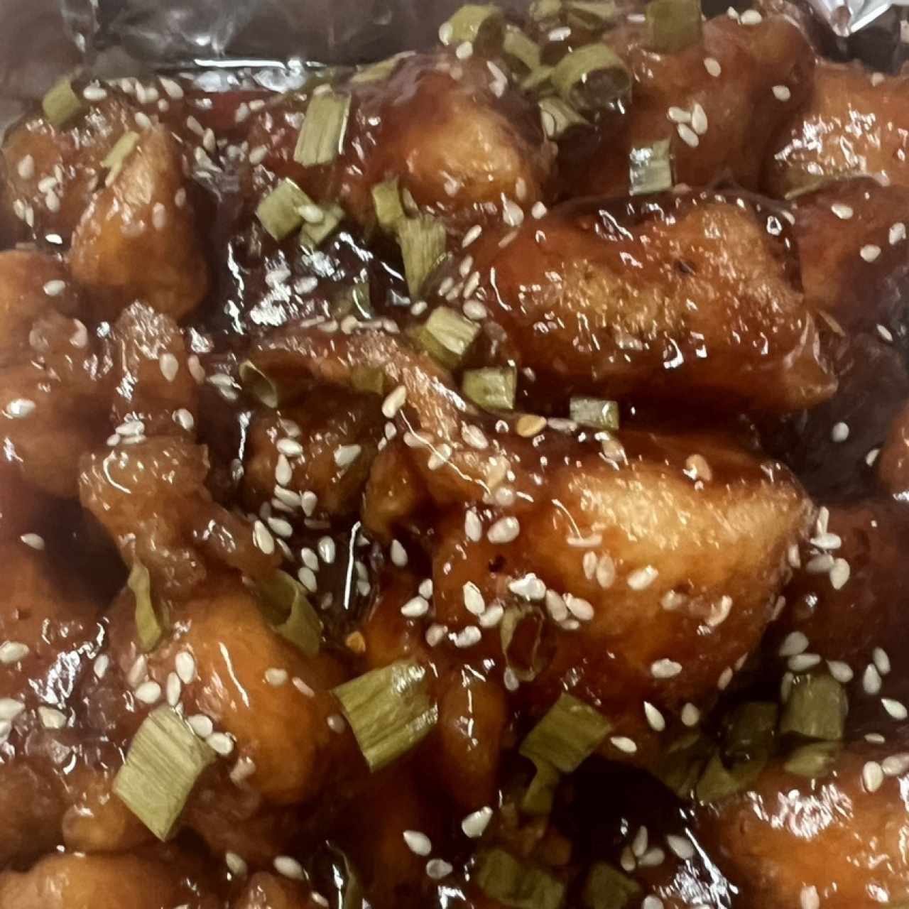 Pollo general tso chicken