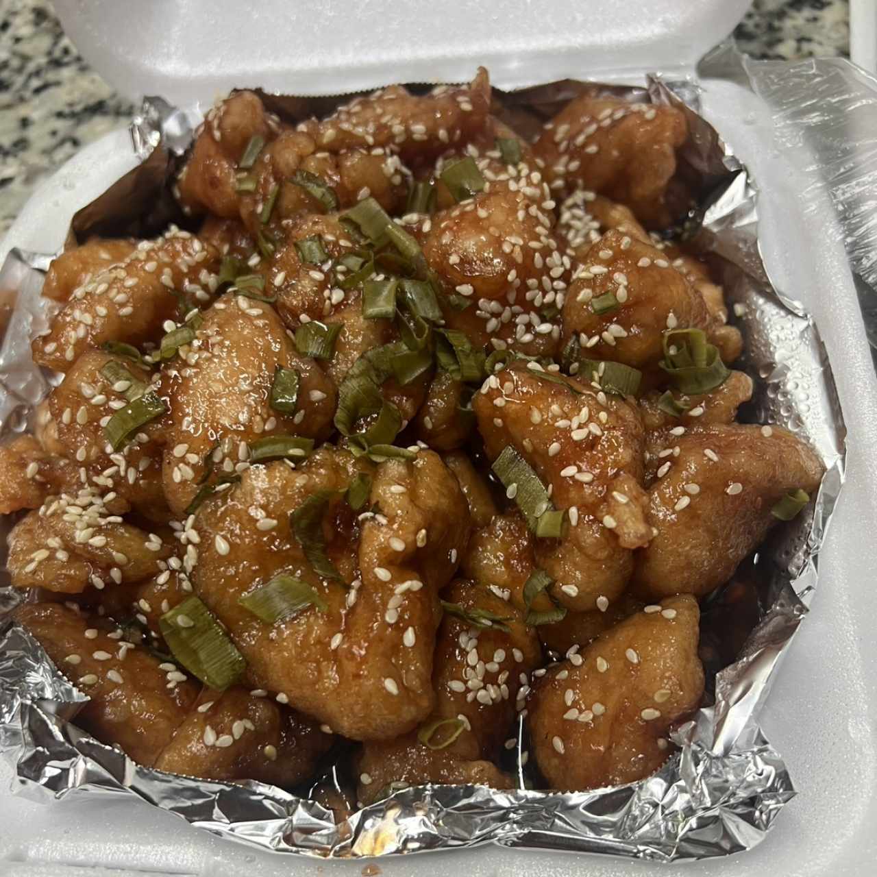Pollo general tso chicken