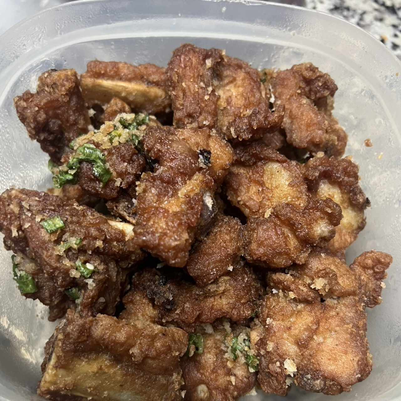 Costilla Frita Salteado