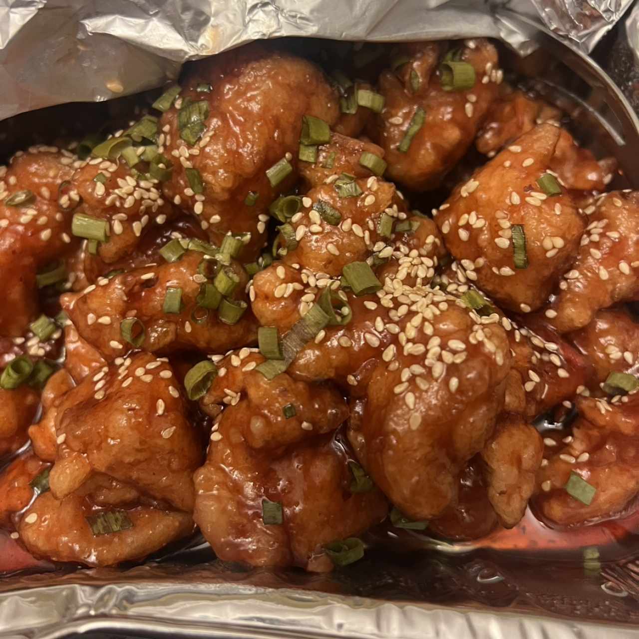 Pollo general tso chicken