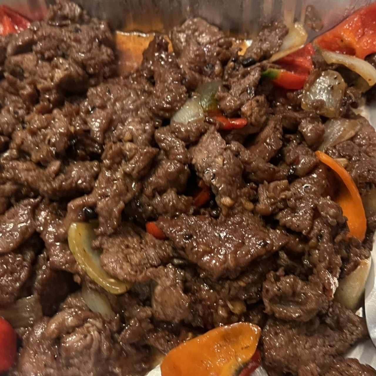Filete de Carne a la Plancha con Pimienta