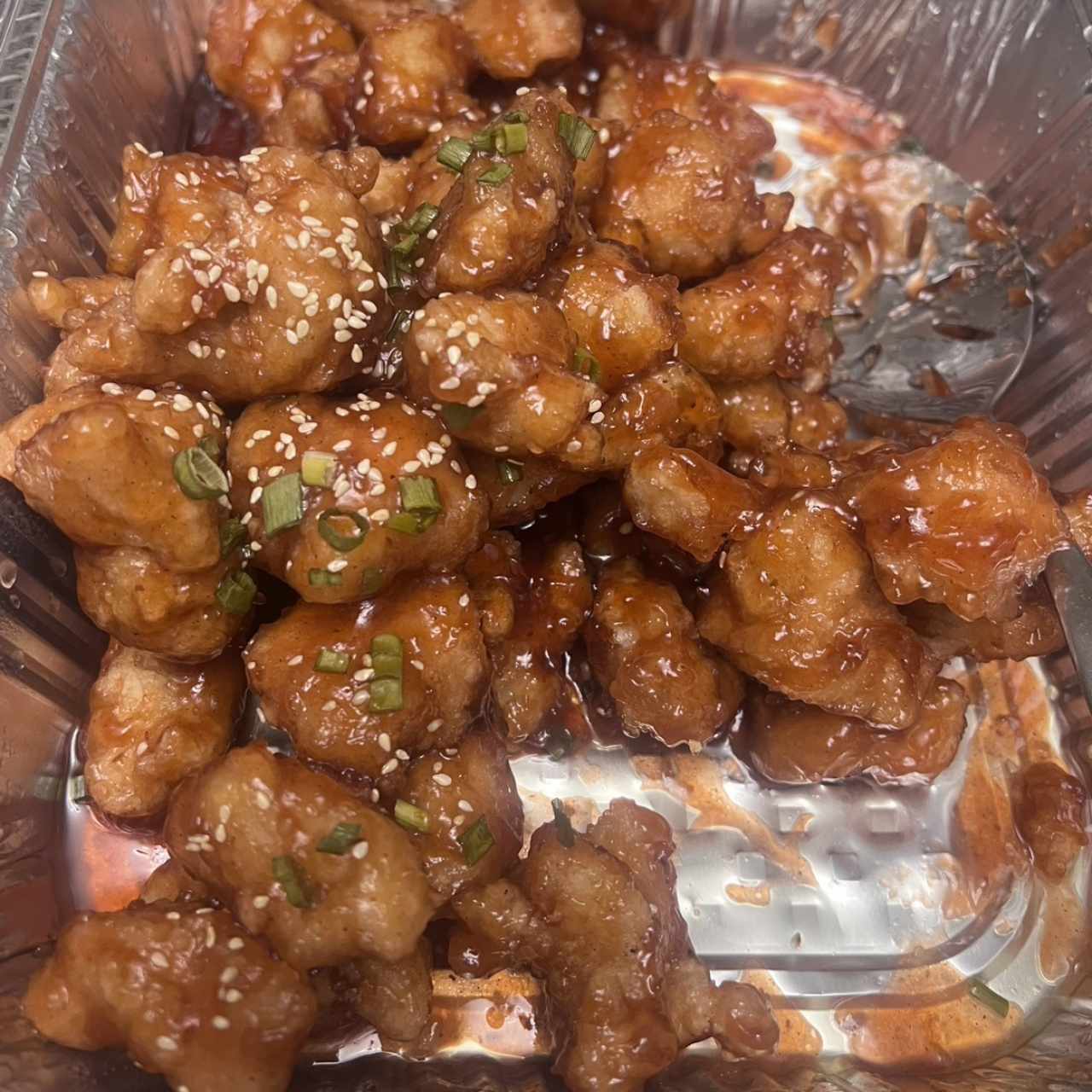 Pollo general tso chicken