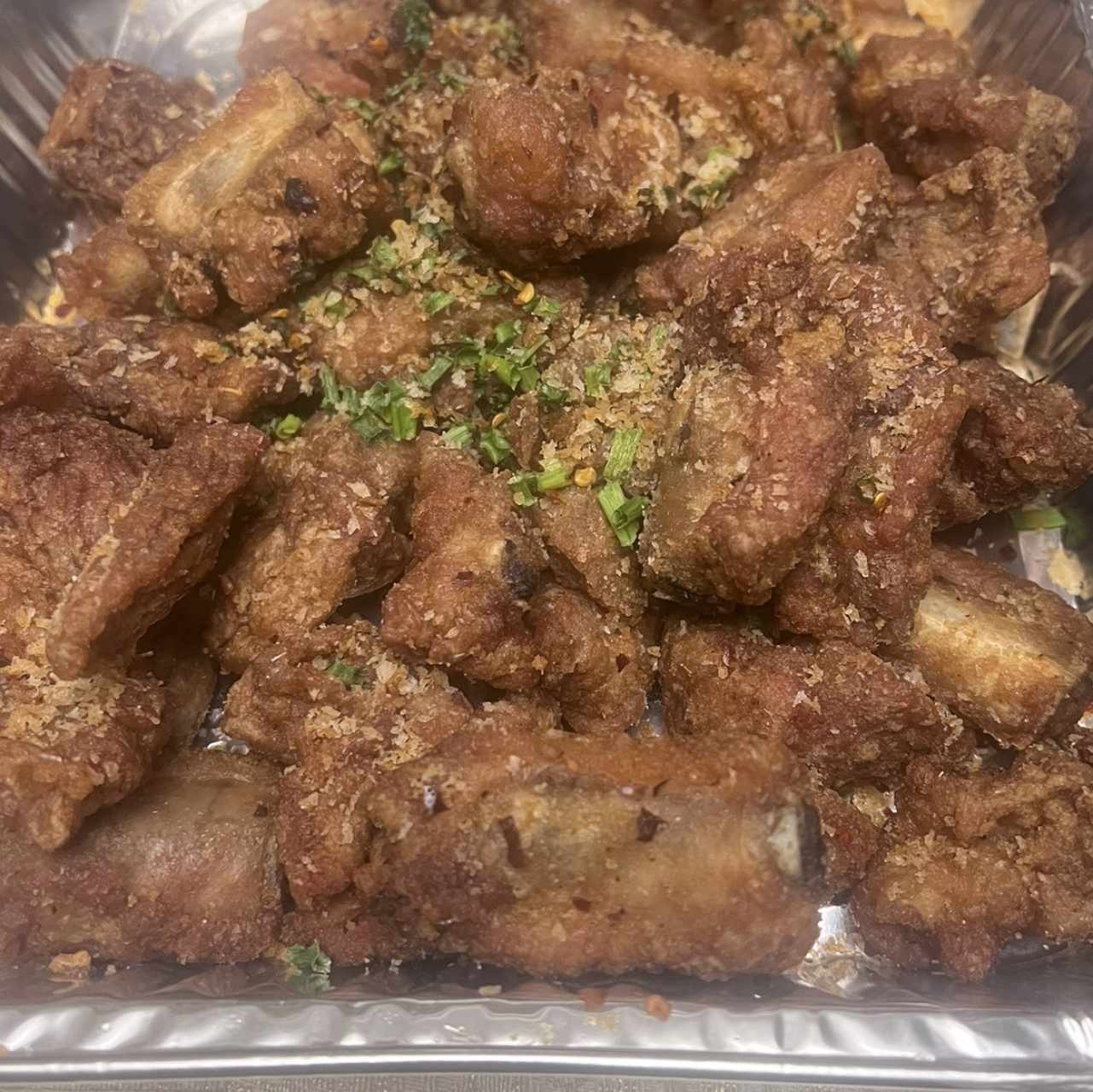 Costilla Frita Salteado