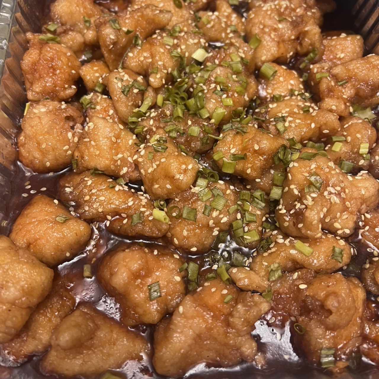 Pollo general tso chicken