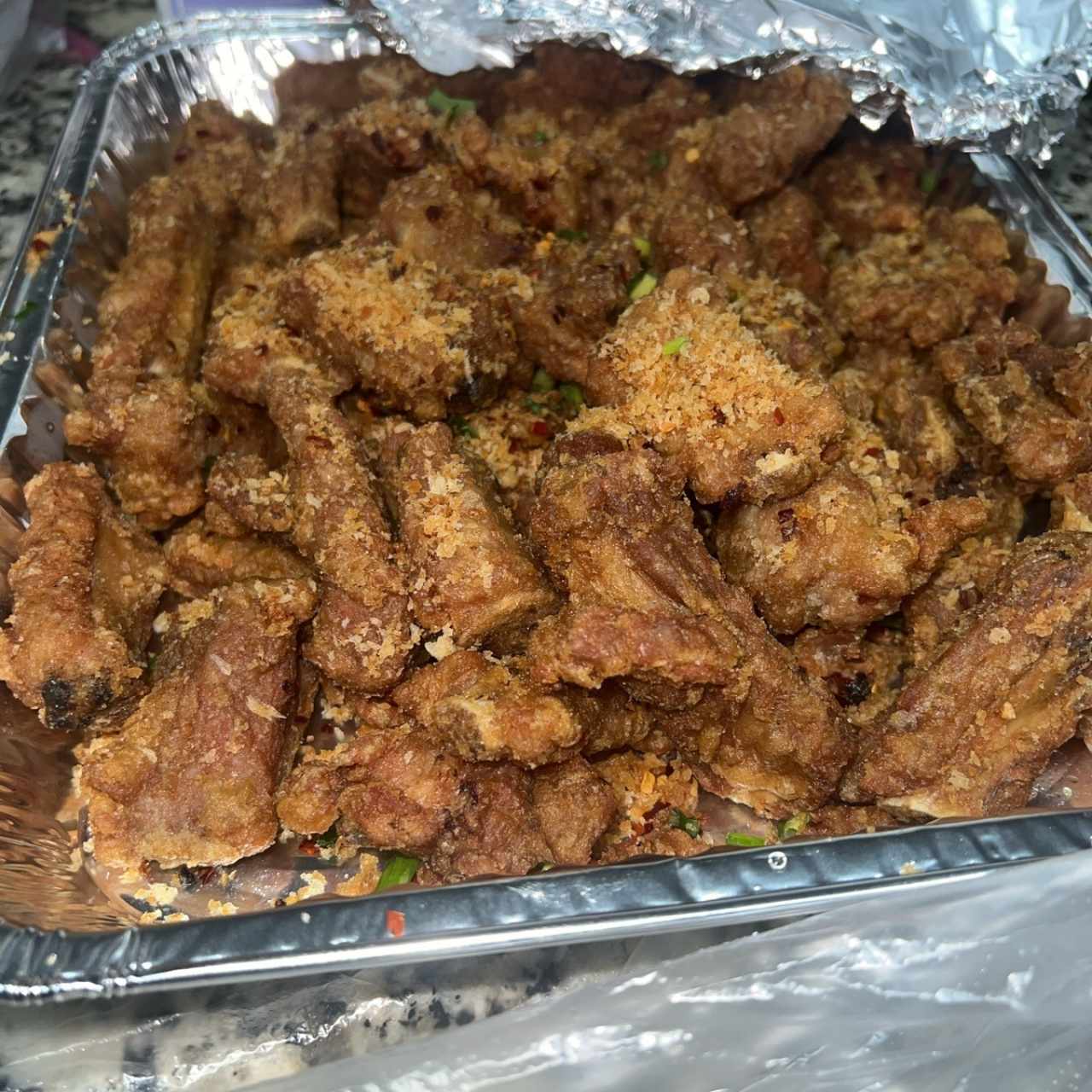 Costilla Frita Salteado
