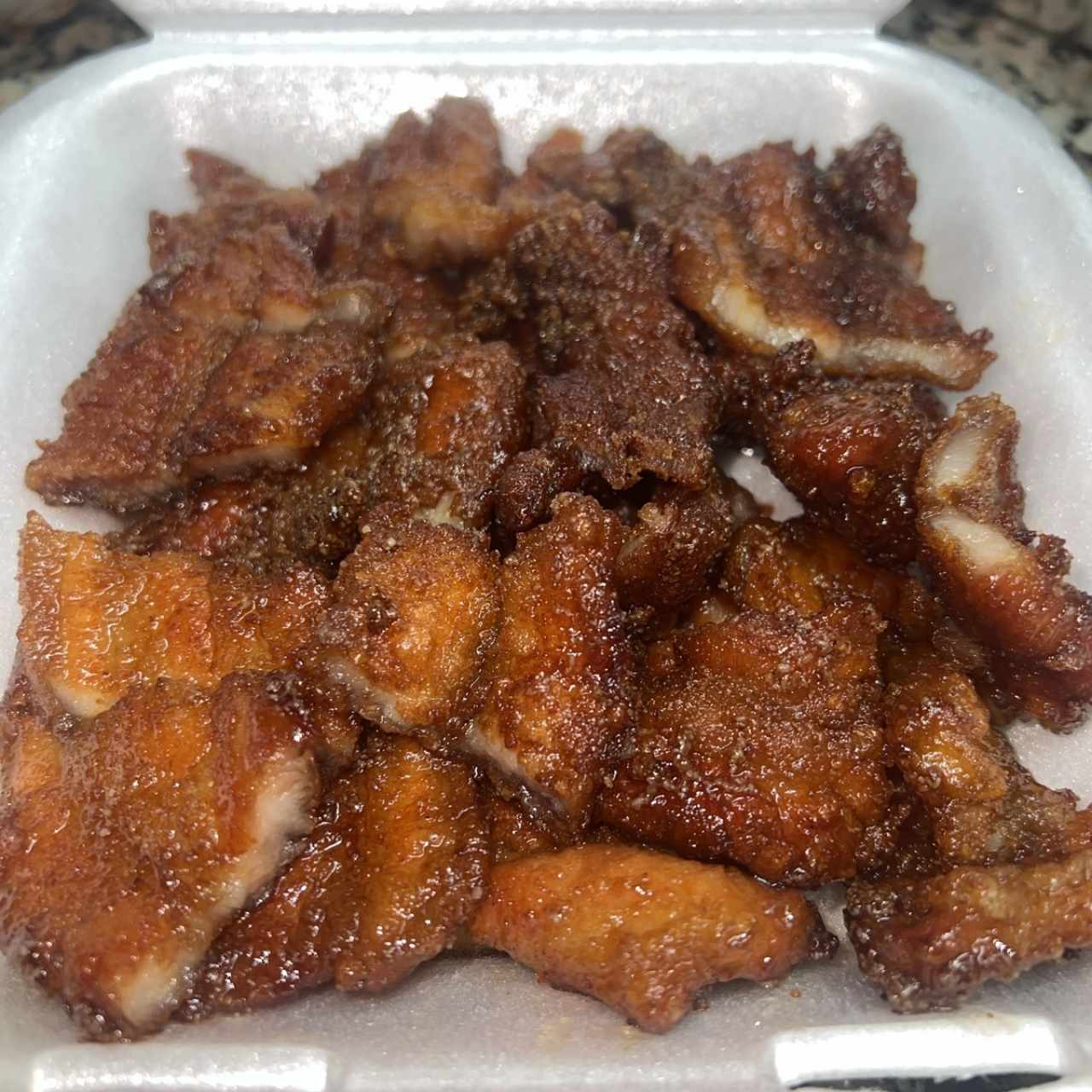 Puerco Frito con Salsa Especial