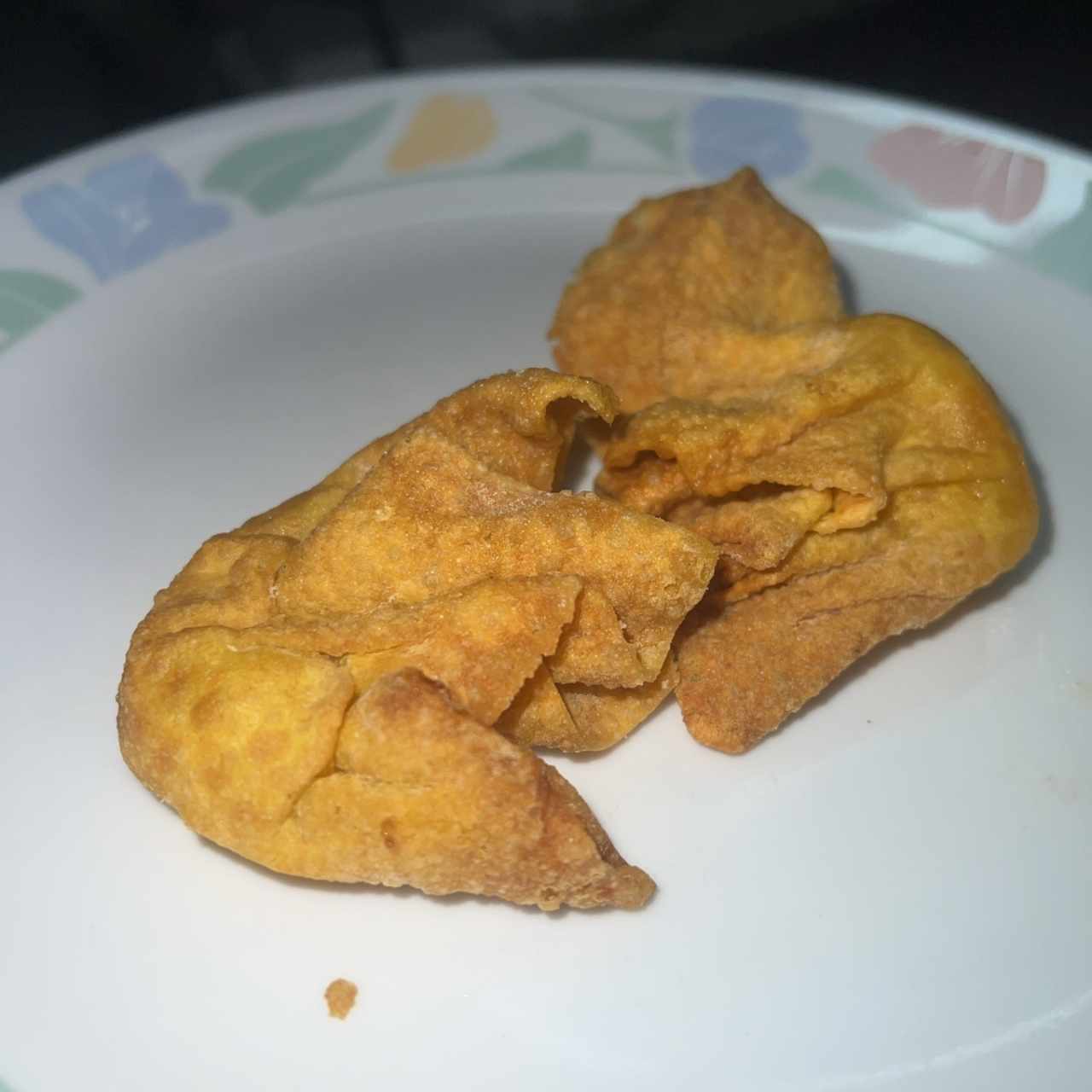 Wanton Frito Relleno de Camarón