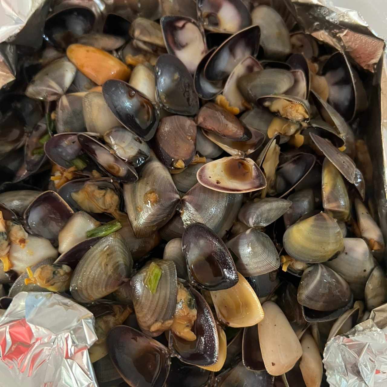 Almeja de Salsa Frijoles Negro