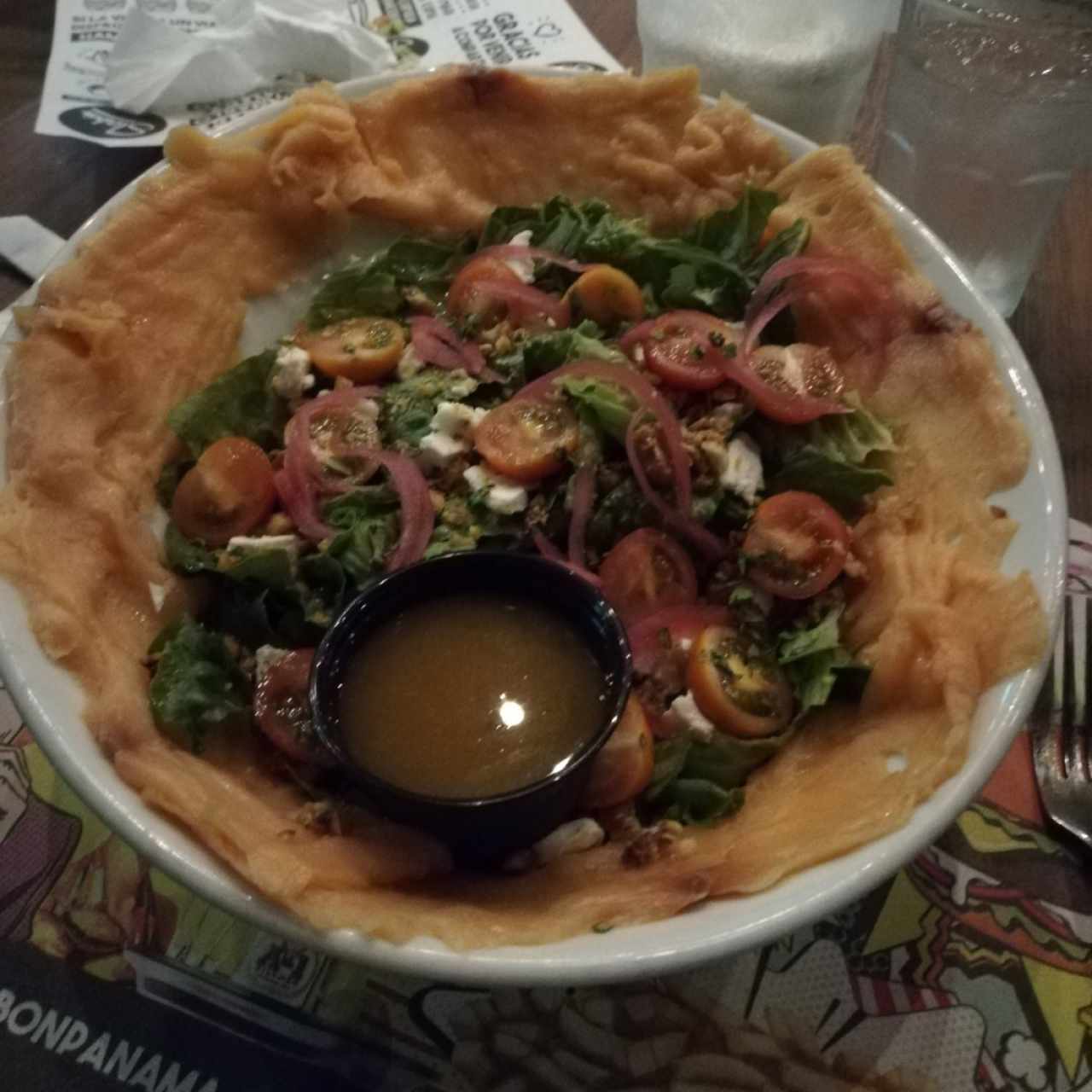 Ensalada de salmón