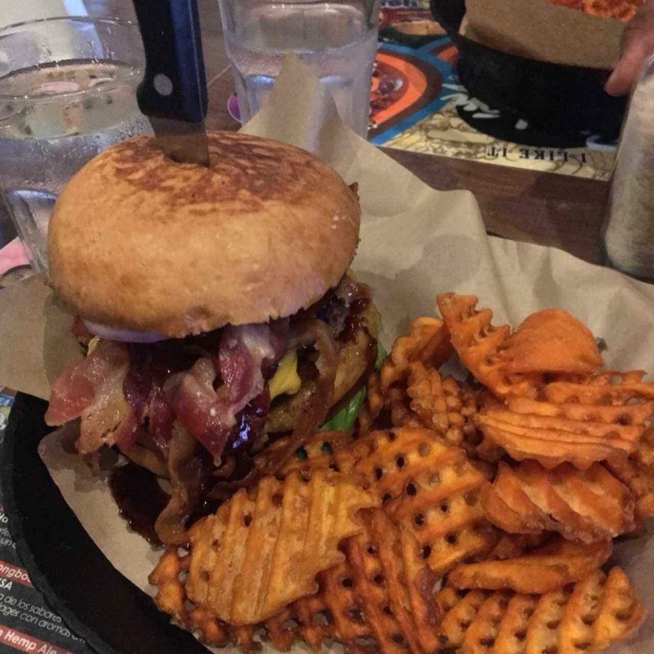 Blue Cheese and Bacon 