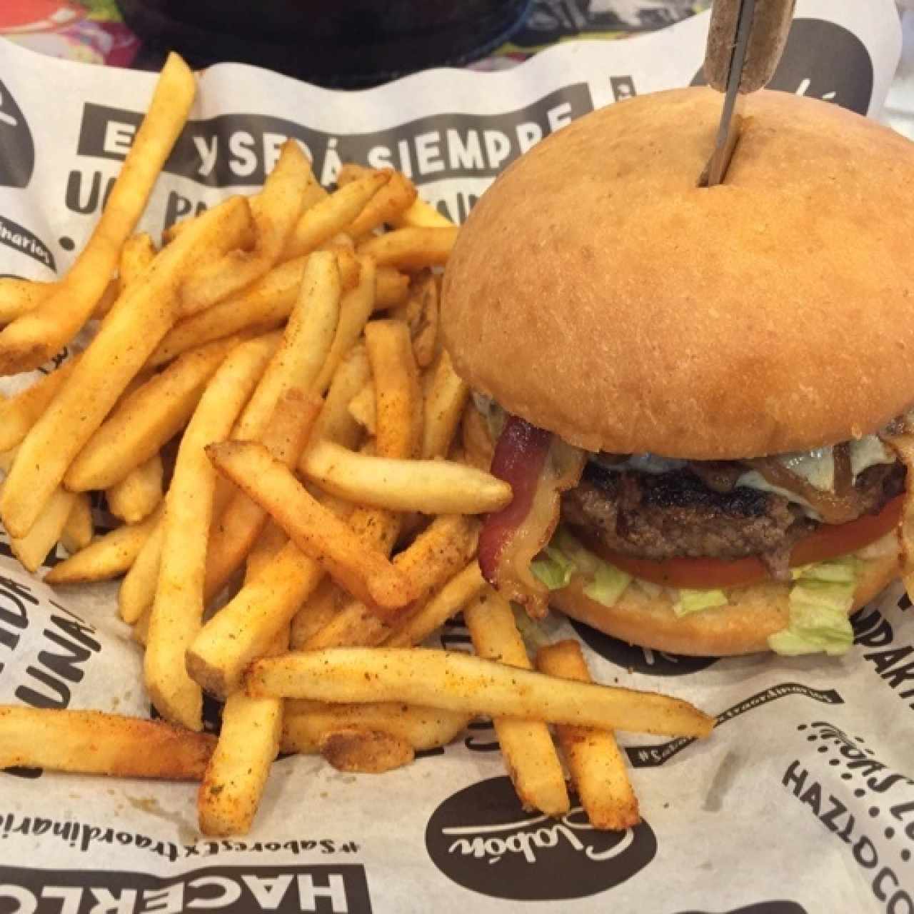 Bluecheese & bacon 