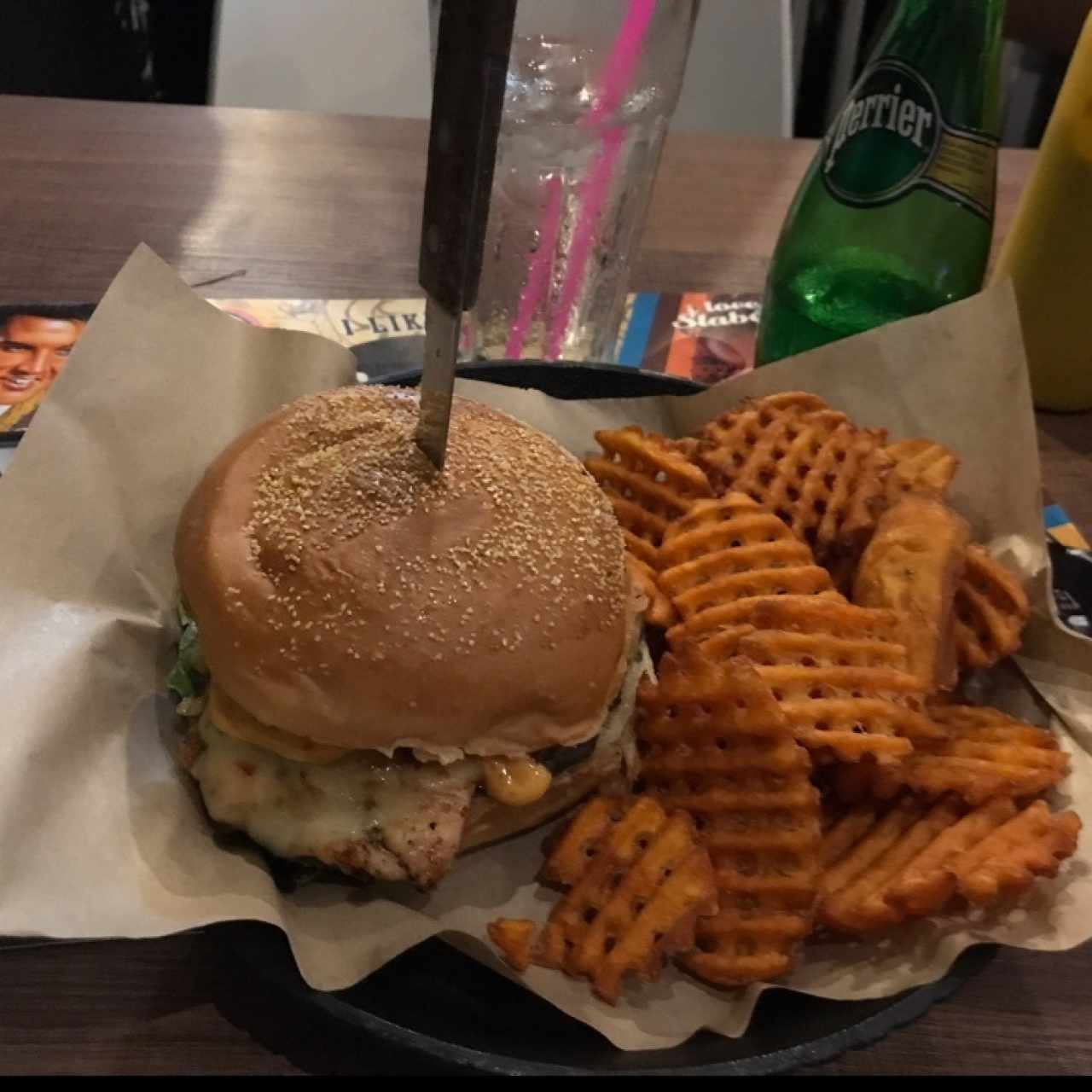chicken and guacamole 