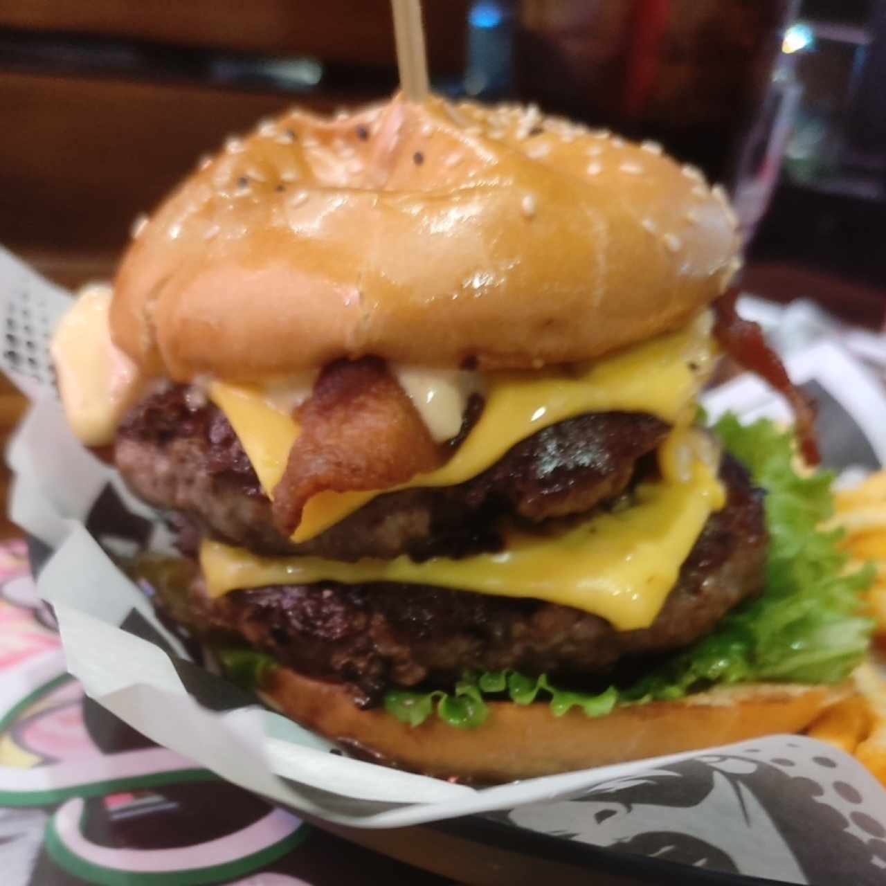 Burger - American Cheese Bacon