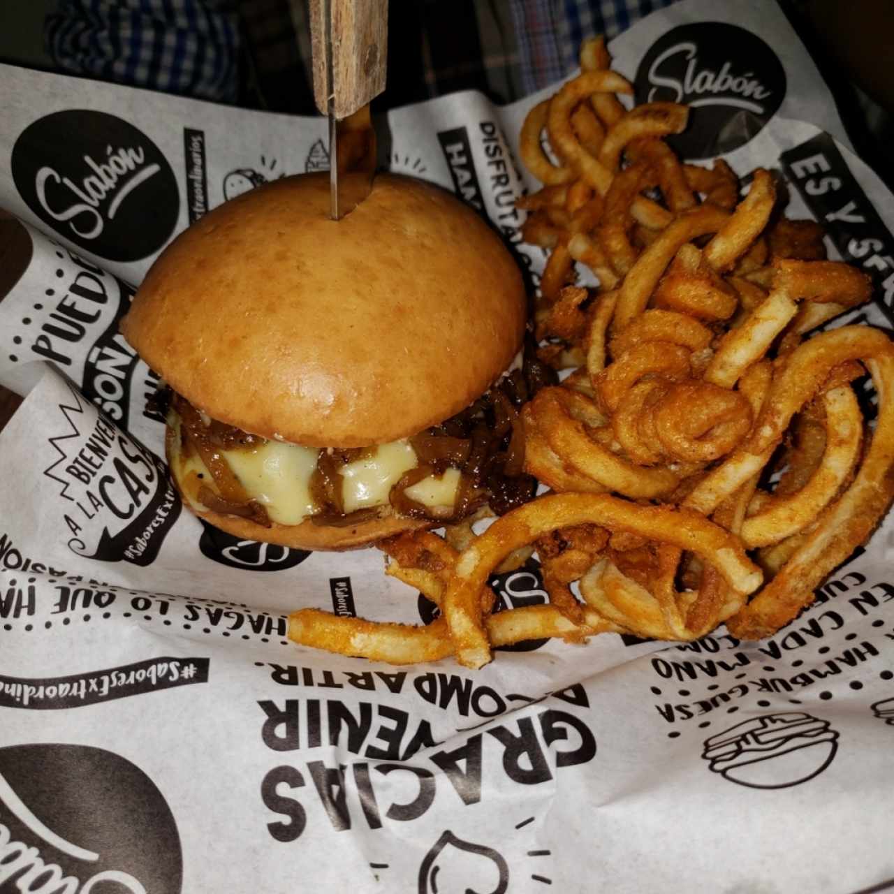 hamburguesa "La abuela"