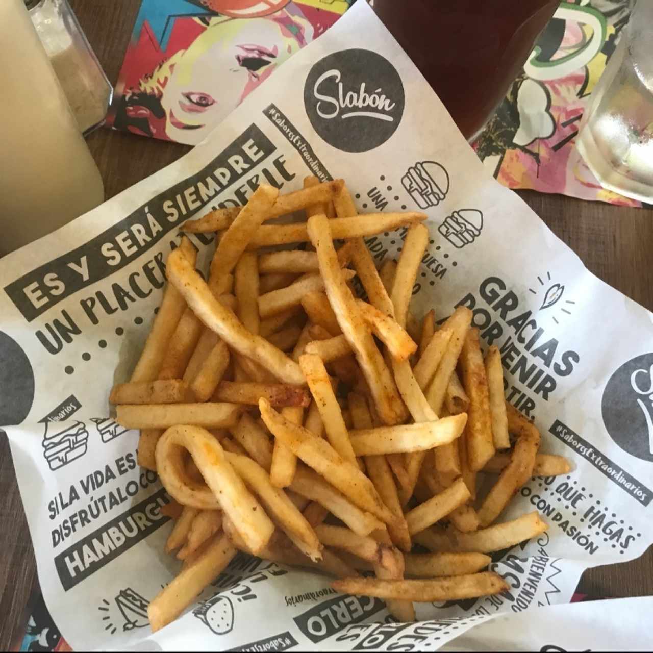 papas fritas adicionales