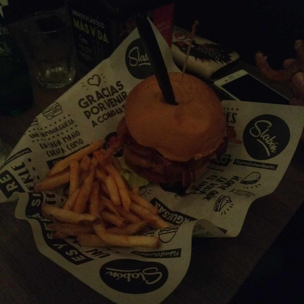 bacon lovers con papas