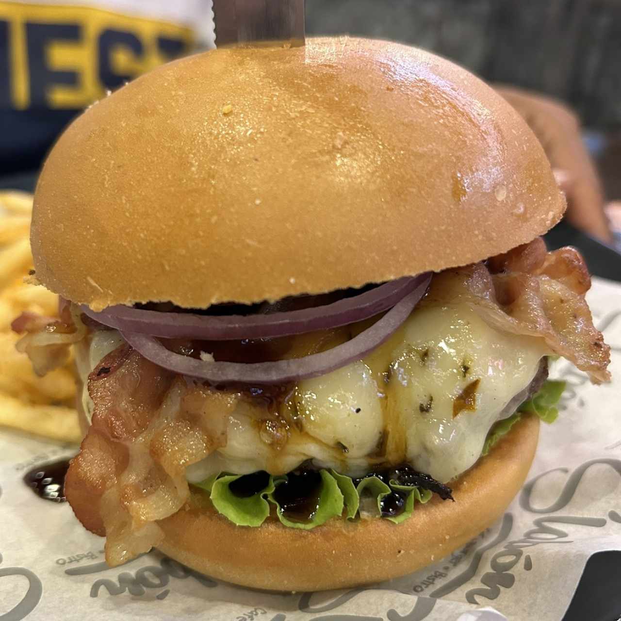 4 Cheese and Bacón