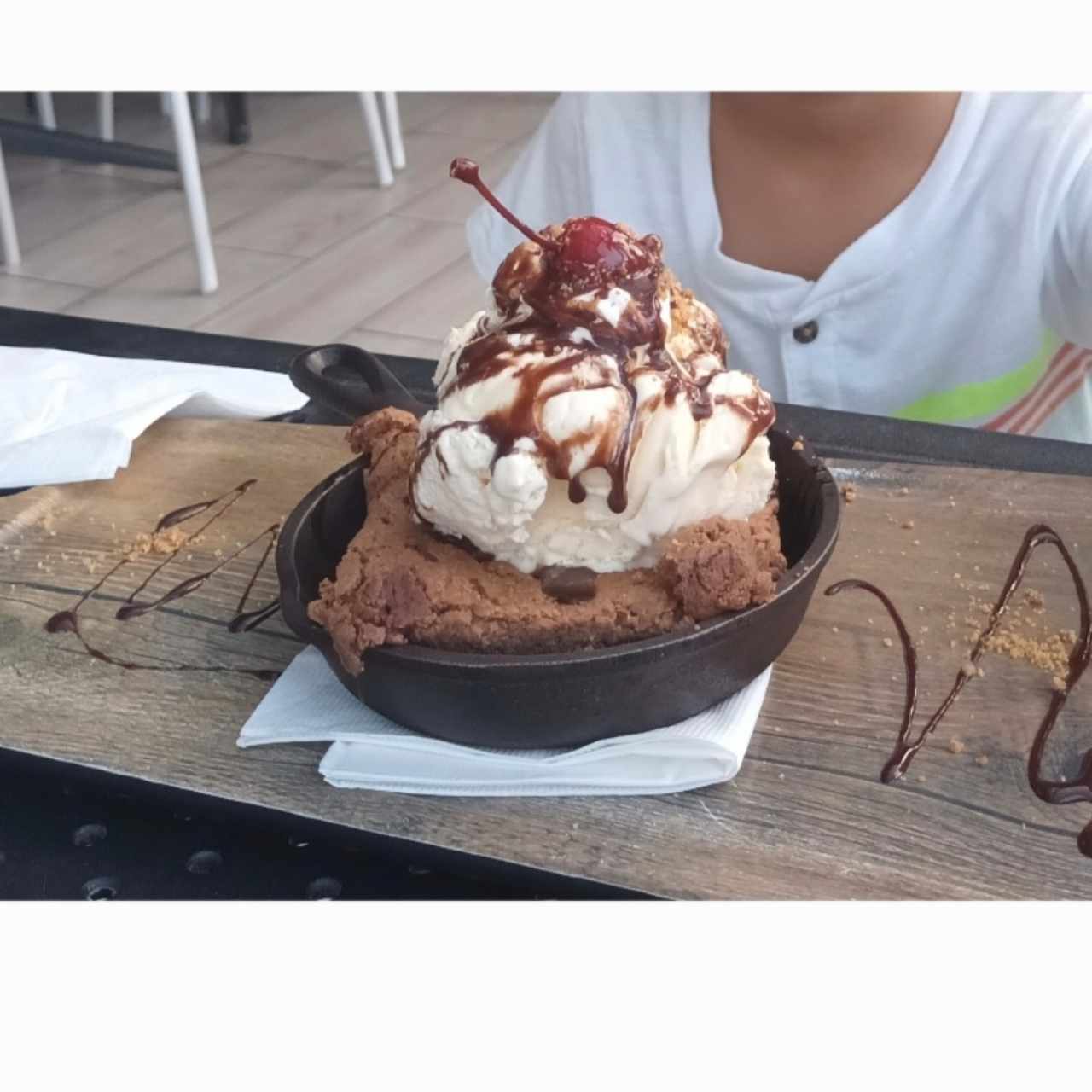 Hot Fudge Chocolate Brownie
