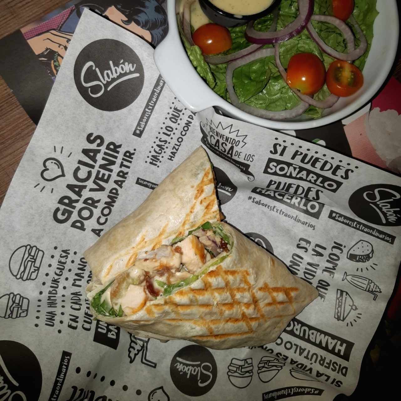wrap caesar😀