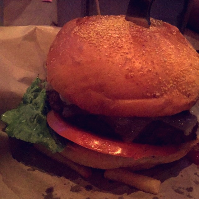 Hamburguesa de hongos 