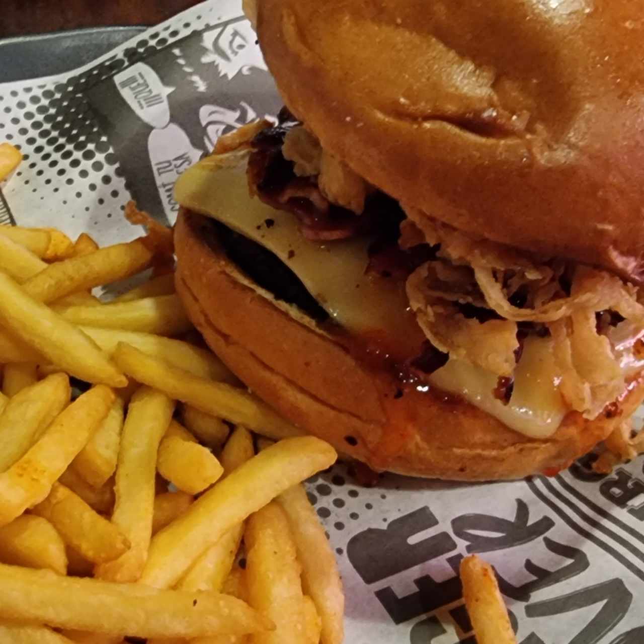 Chef's special burger