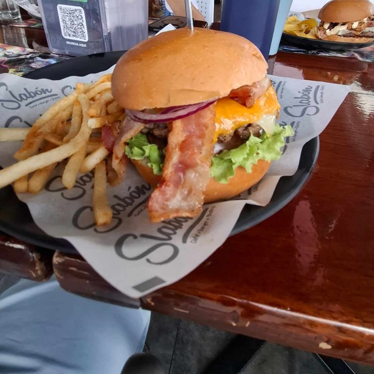 Burger - American Cheese Bacon