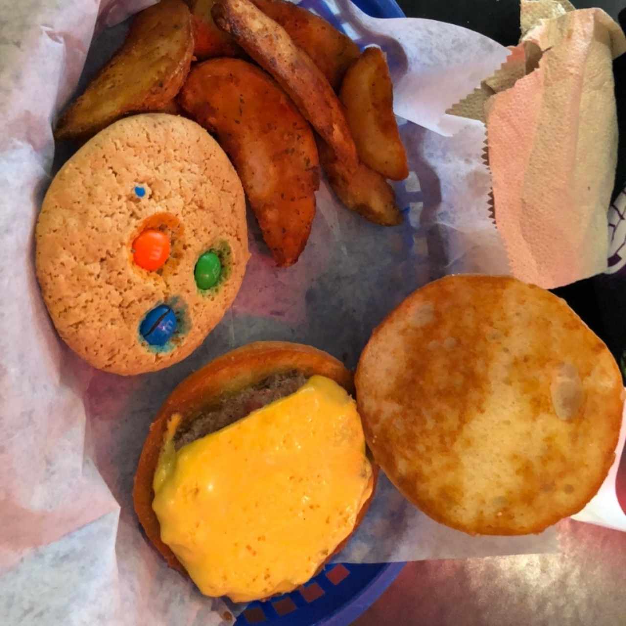 combo cheese burger