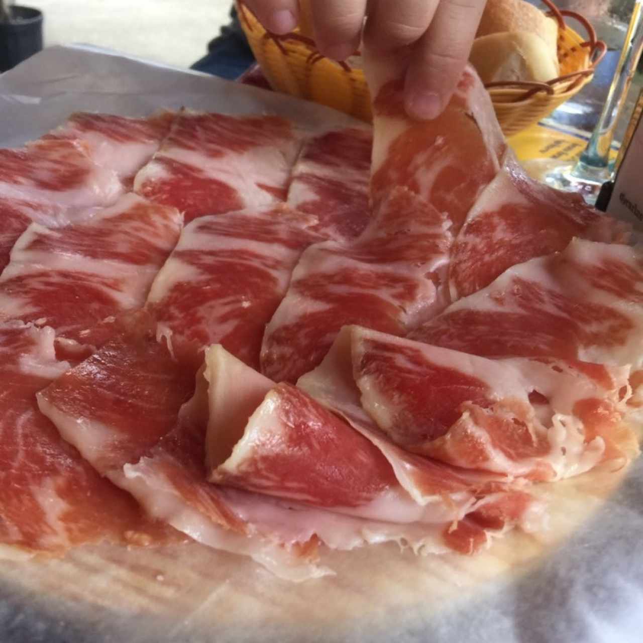 Tapa De Jamón Serrano.