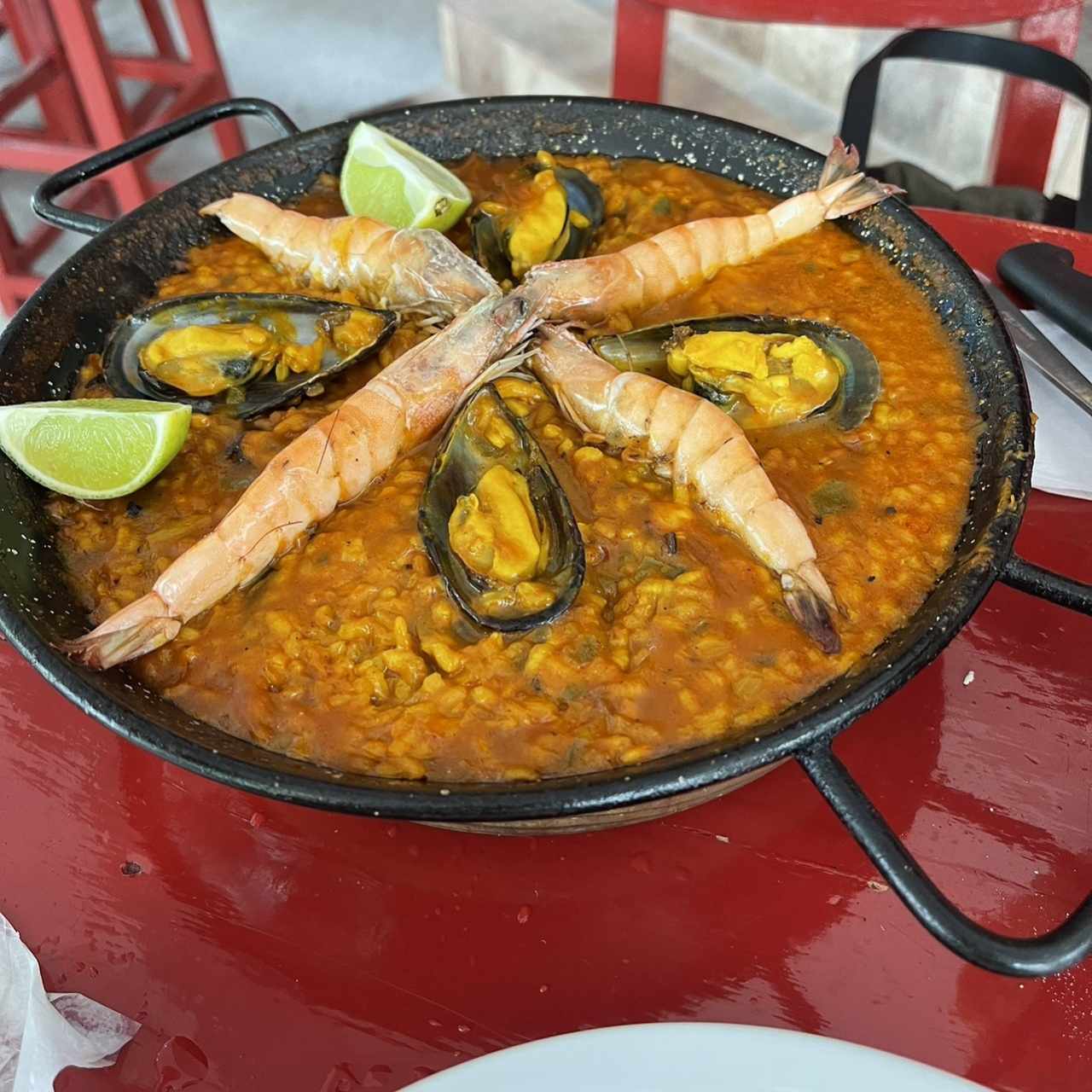 Paella de la casa