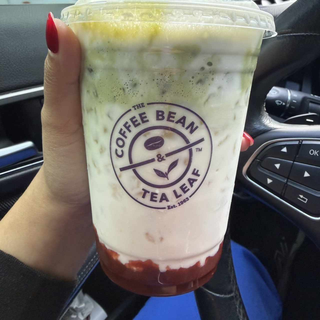 Strawberry matcha