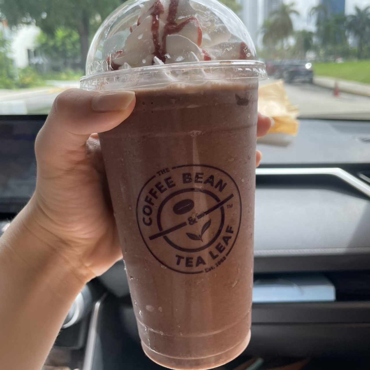 Strawberry Chocolate Ice Blended