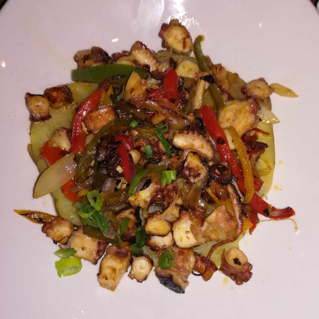 Pulpo al carbón 