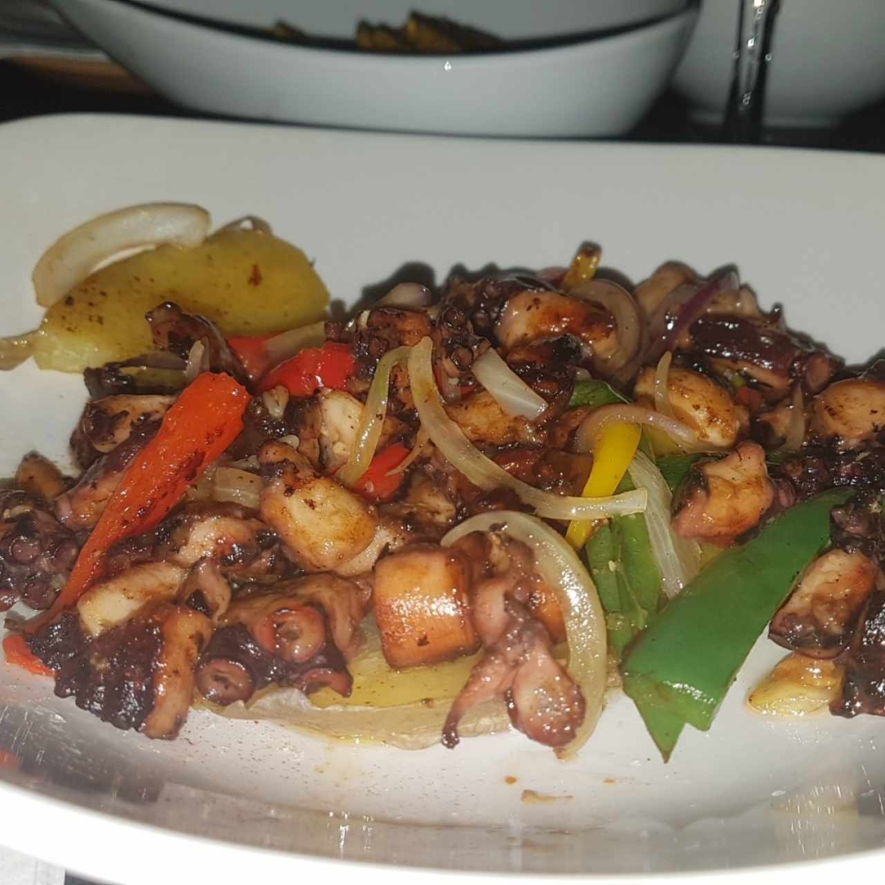 Pulpo al carbón