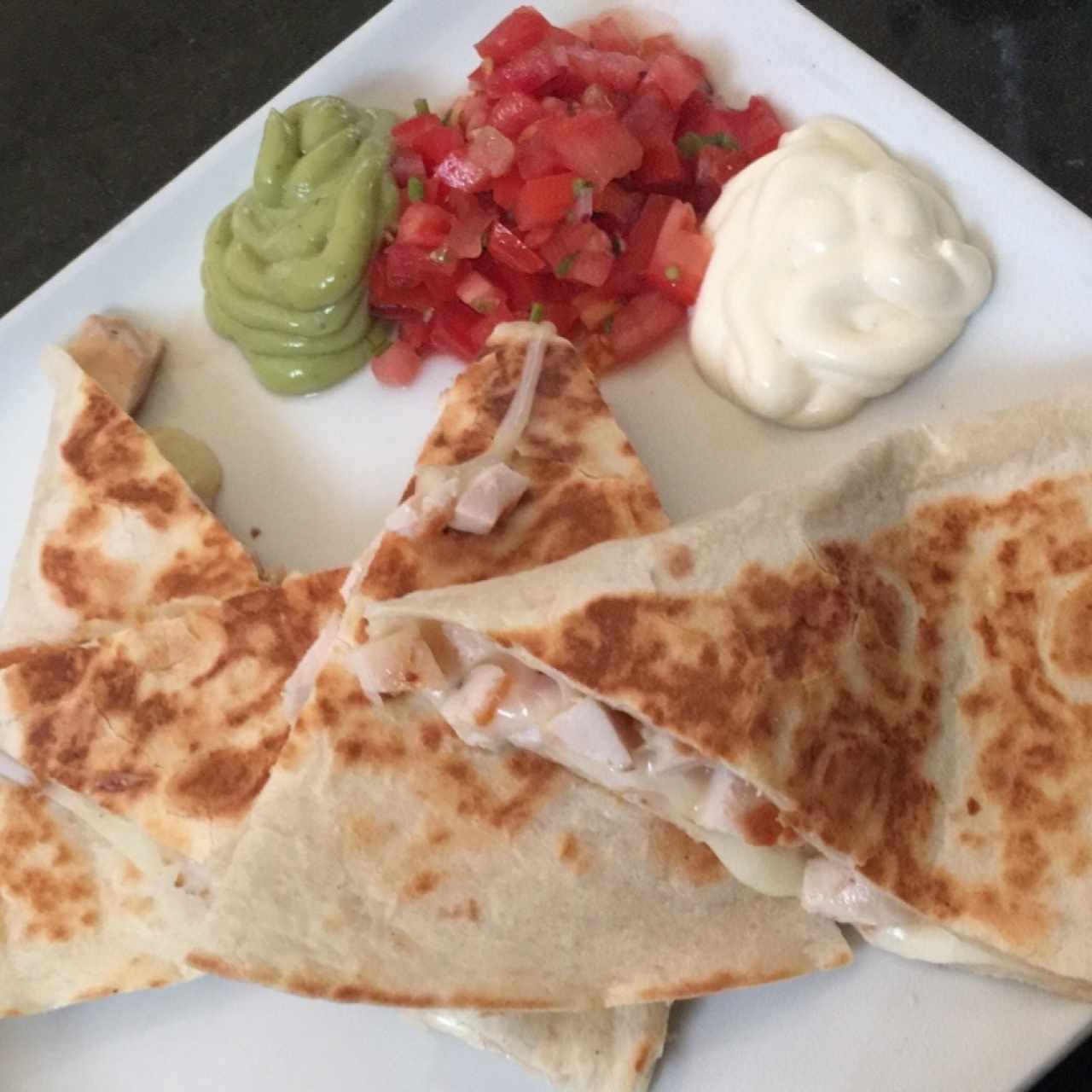 Entradas - Quesadilla de pollo