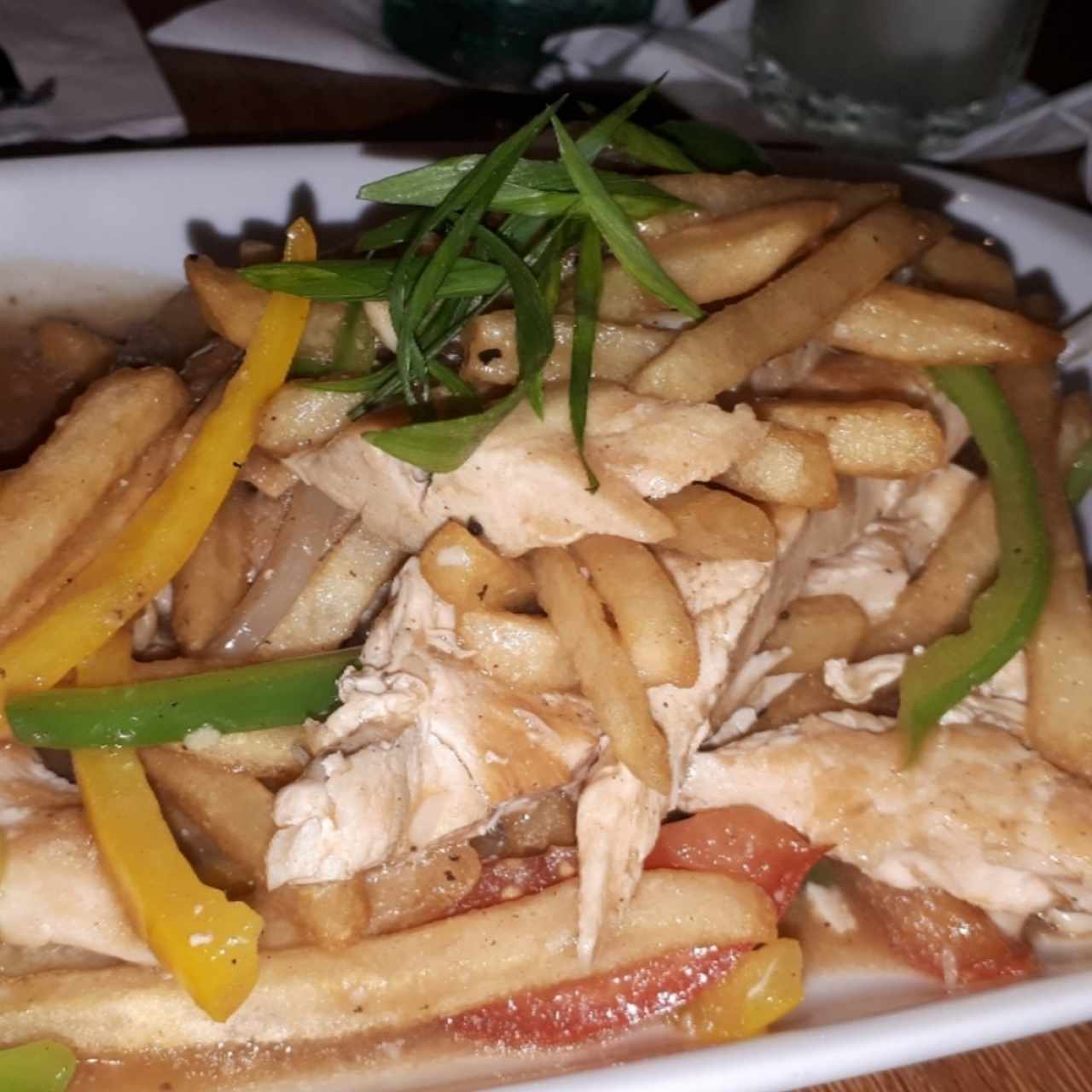 Pollo Salteado