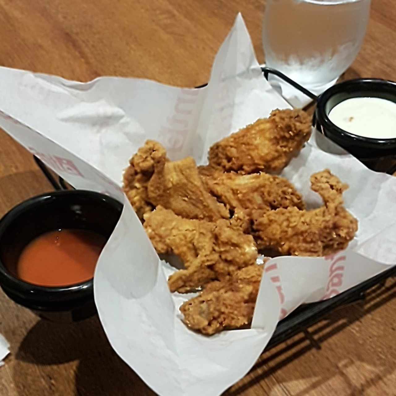 alitas de pollo